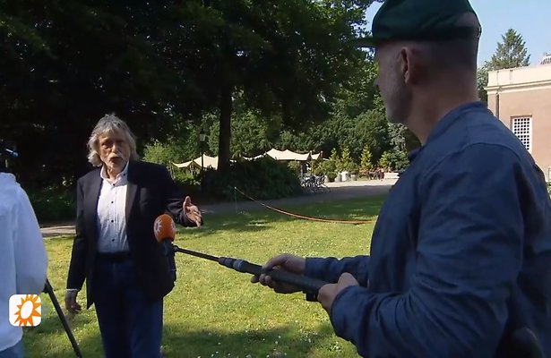 Johan Derksen weigert interview Maxim Hartman